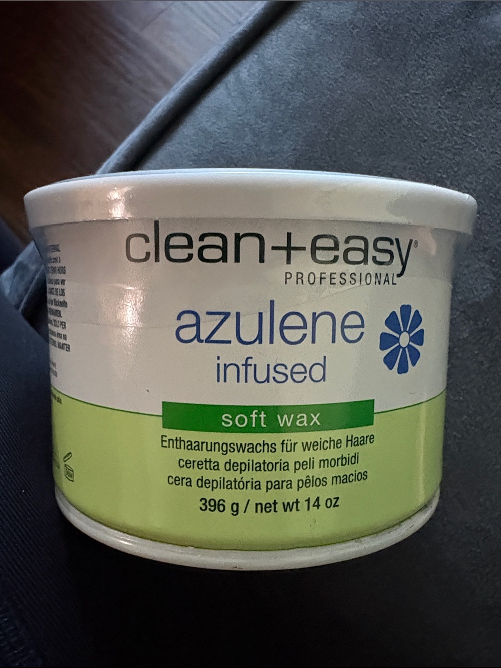 Azulene Infused Soft Wax - Green